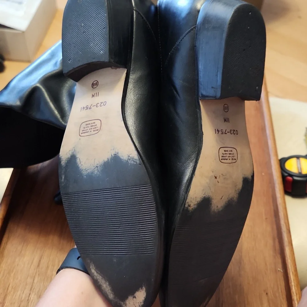 Black Leather Boots